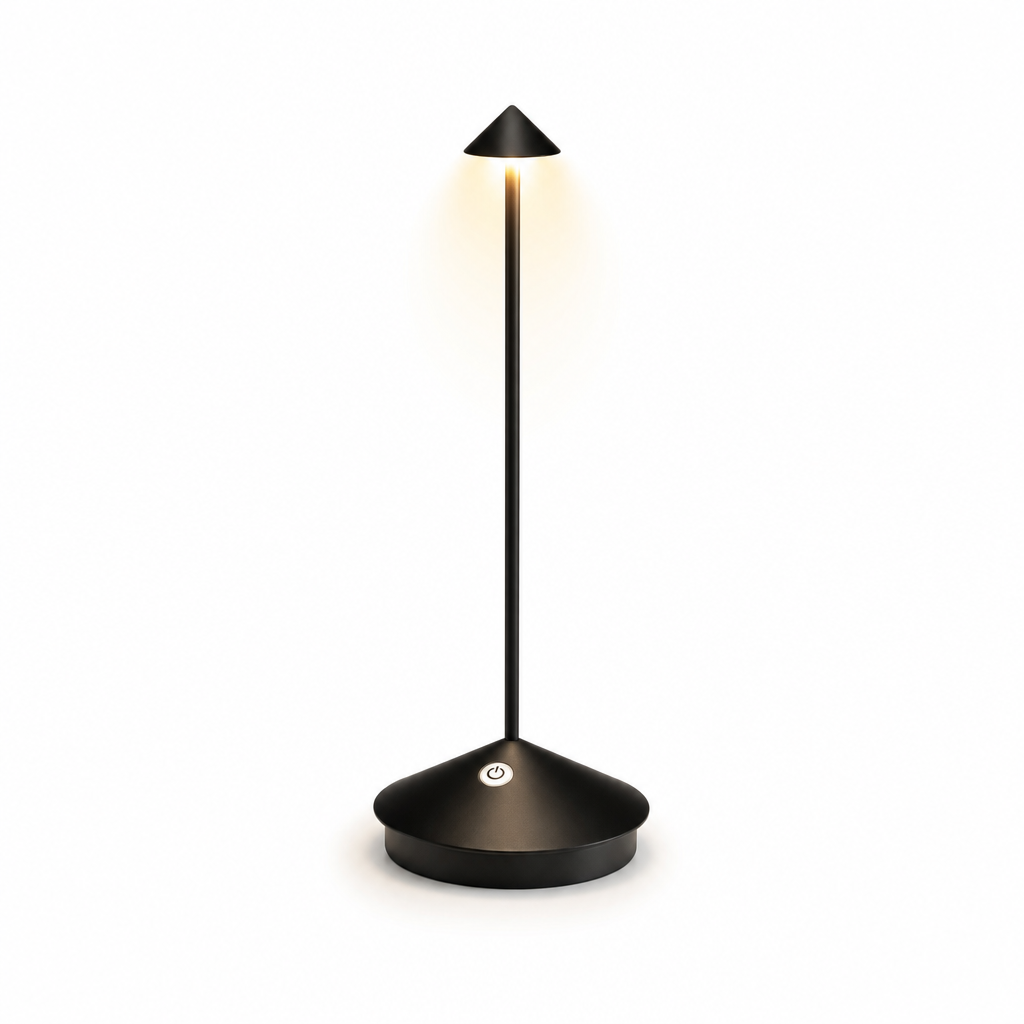 ZenLume | Cordless LED Table Lamp | Waterproof & Dimmable Lighting | Minimalist Design | Home Decor