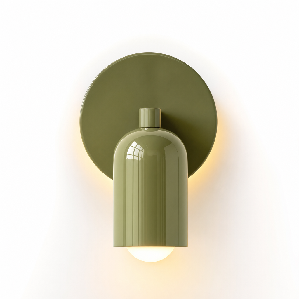 Minimalist Metal LED Wall Lamp | Indoor Light Fixture | Elegant Design | Warm White Lighting