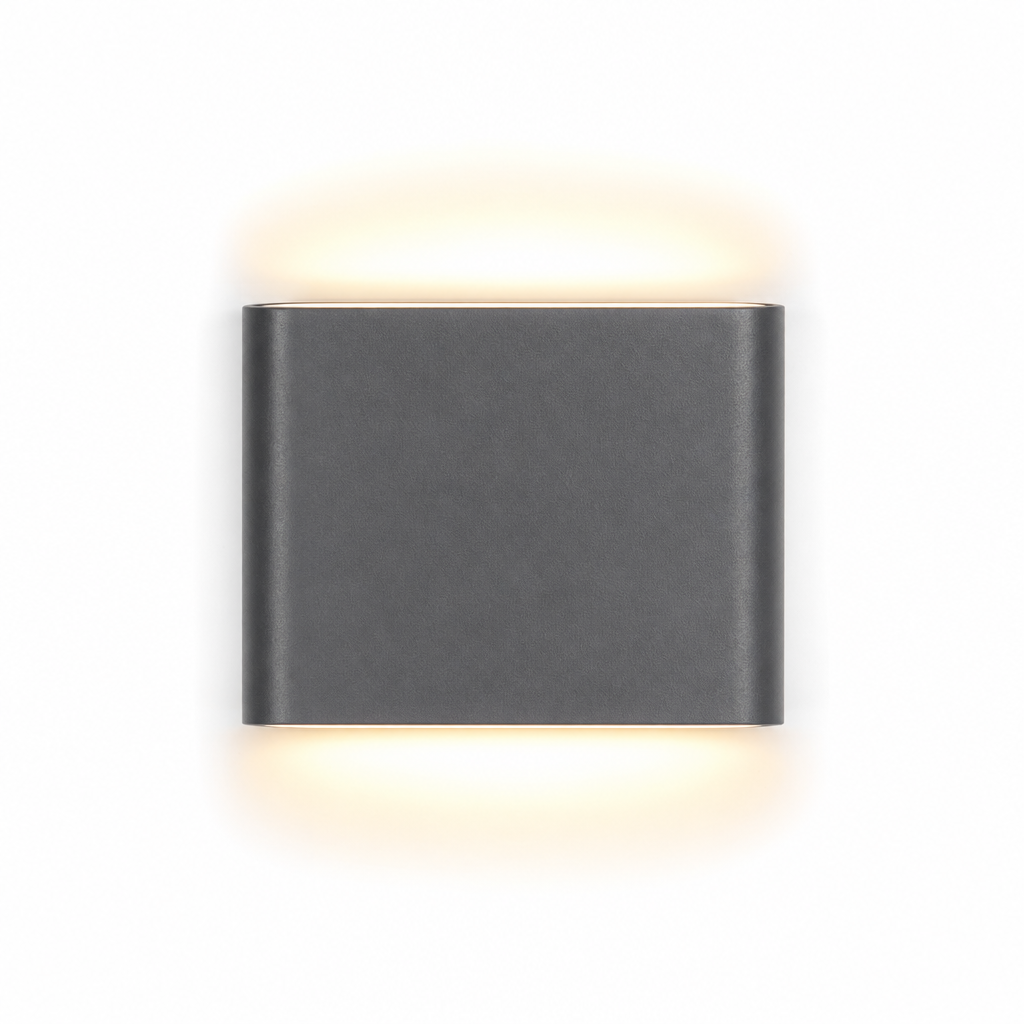LumiLux Waterproof LED Wall Light | Outdoor Modern Design | Energy Efficient | Easy Install | Bright Terrace & Garden Lighting