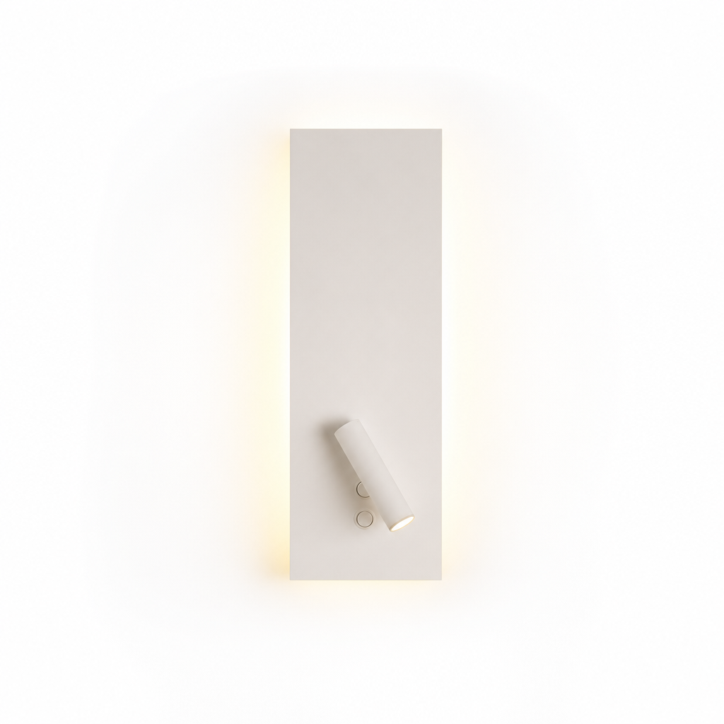 Modern Scandinavian LED Wall Light | Aluminum | White/Black | 9W 900 Lumen | Living Room Bedroom Decor | Easy Install