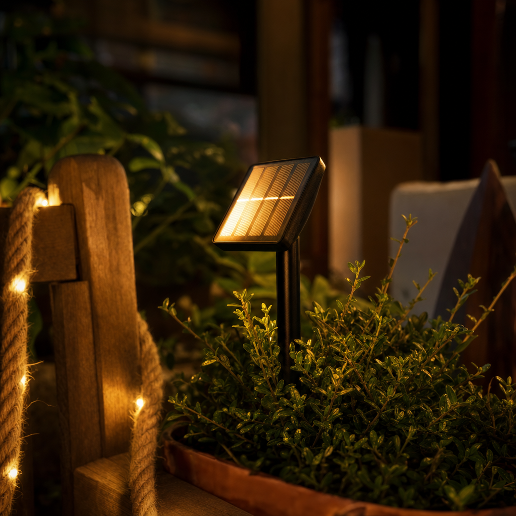 Battery-Powered Warm LED Rope Lights | Natural Brown | Indoor Decorative Lighting | Home Gift Decoration