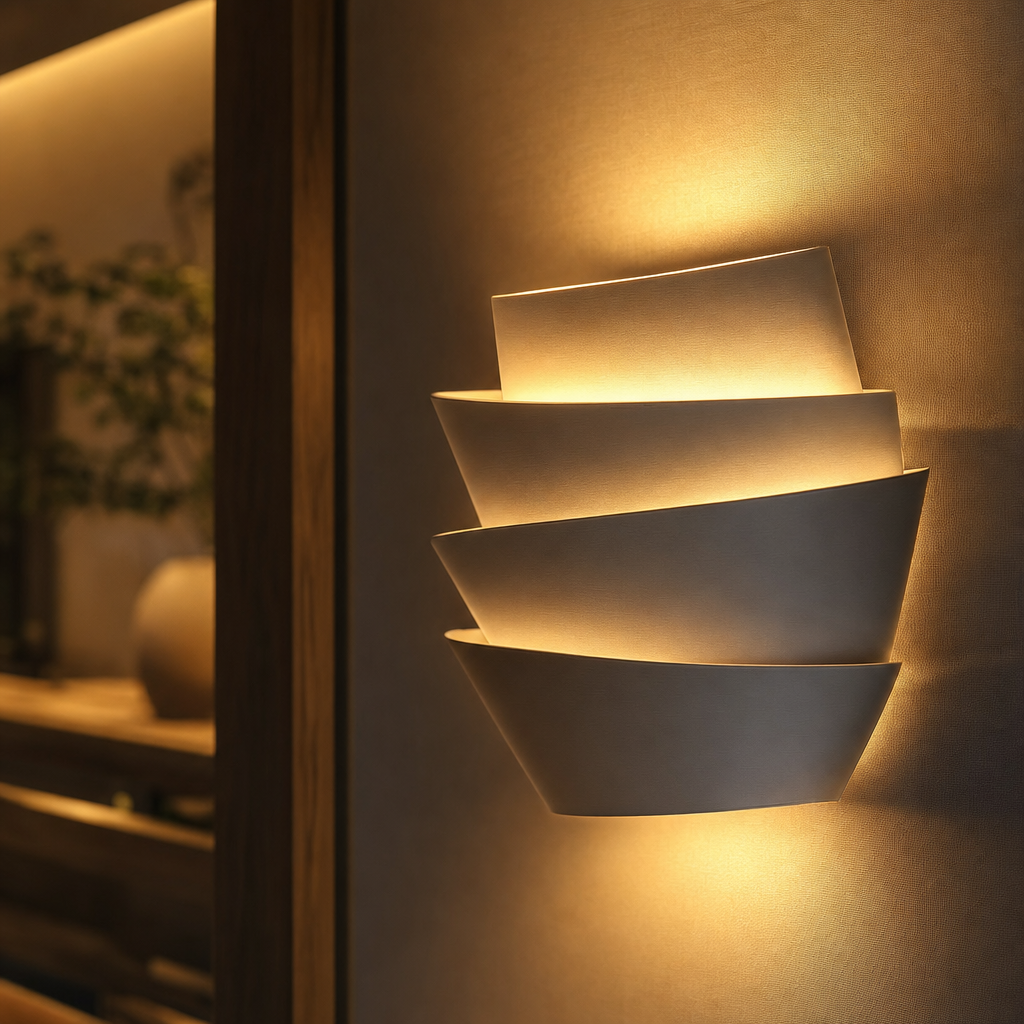 Luminique | Scandinavian Iron Wall Lamp | Double Light Points | Modern Minimalist Design | Home Lighting Fixture