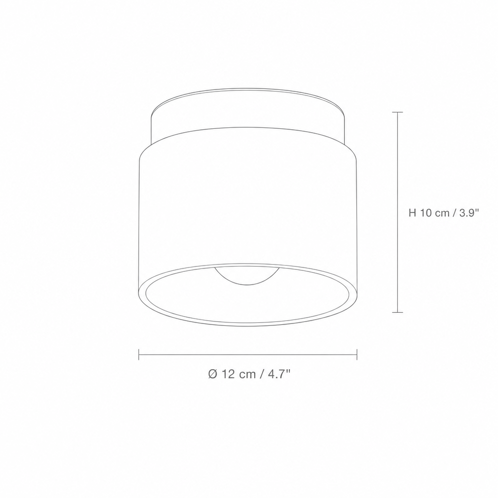 Freda | Travertine Ceiling Light