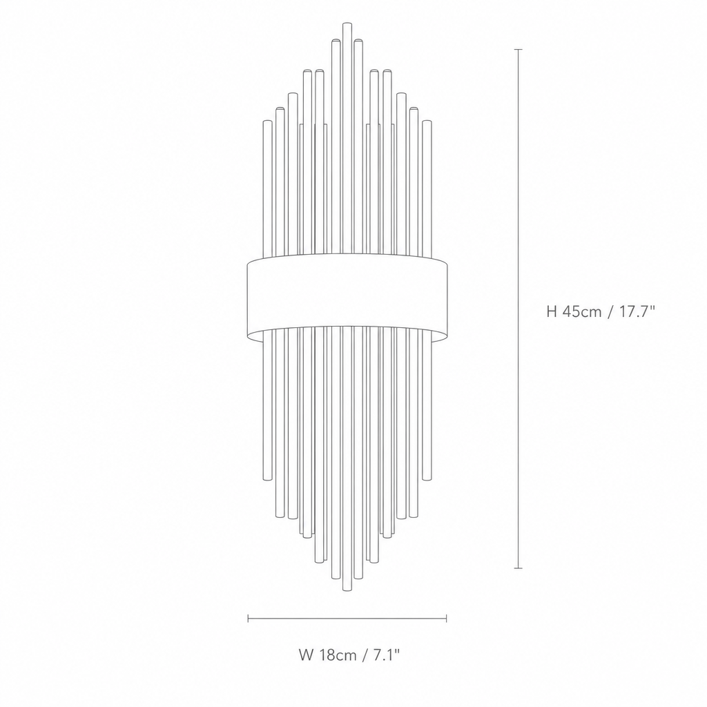 Eloise | Crystal Wall Light