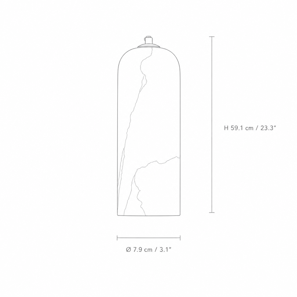 Etta | Brass Pendant