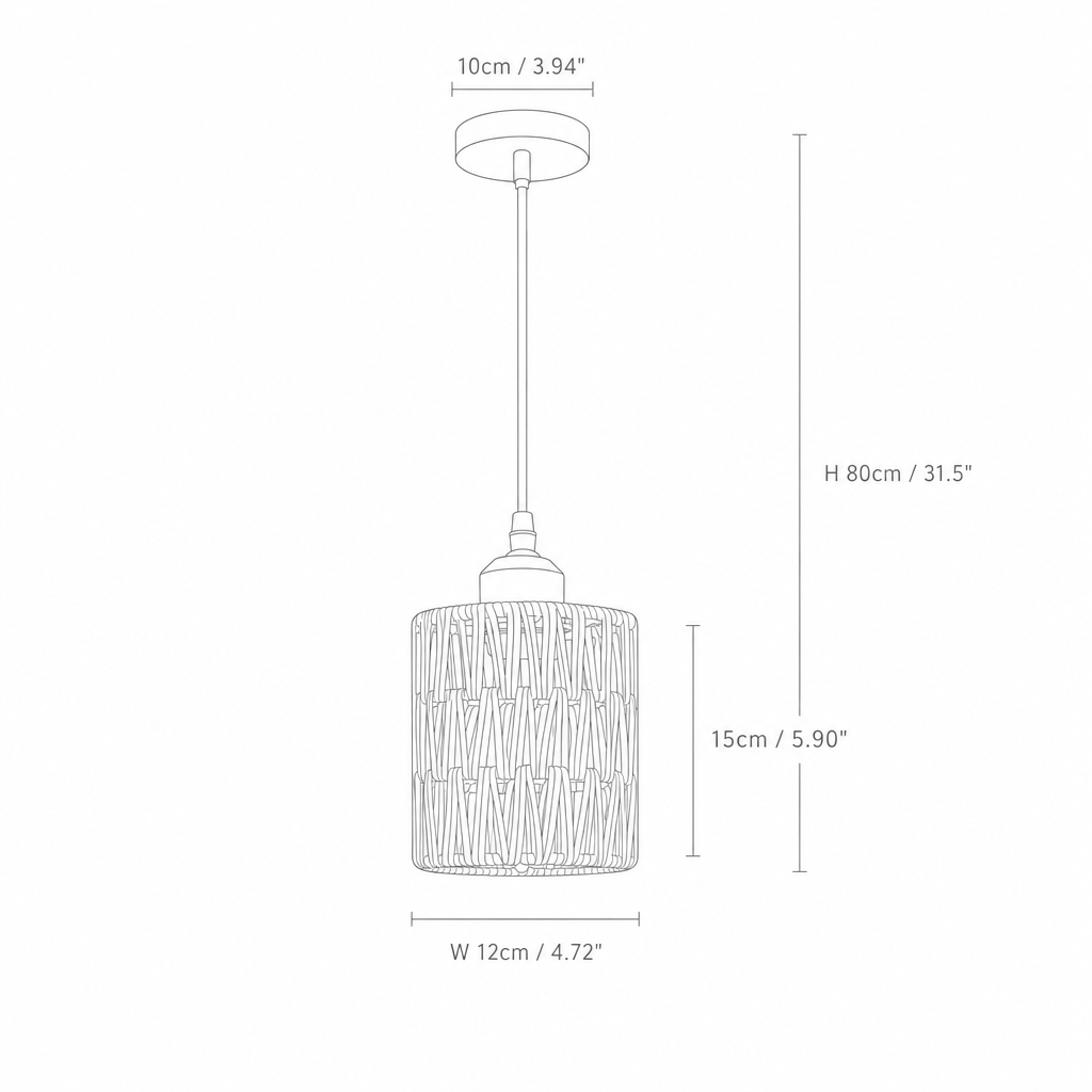 Roberta | Metal Pendant