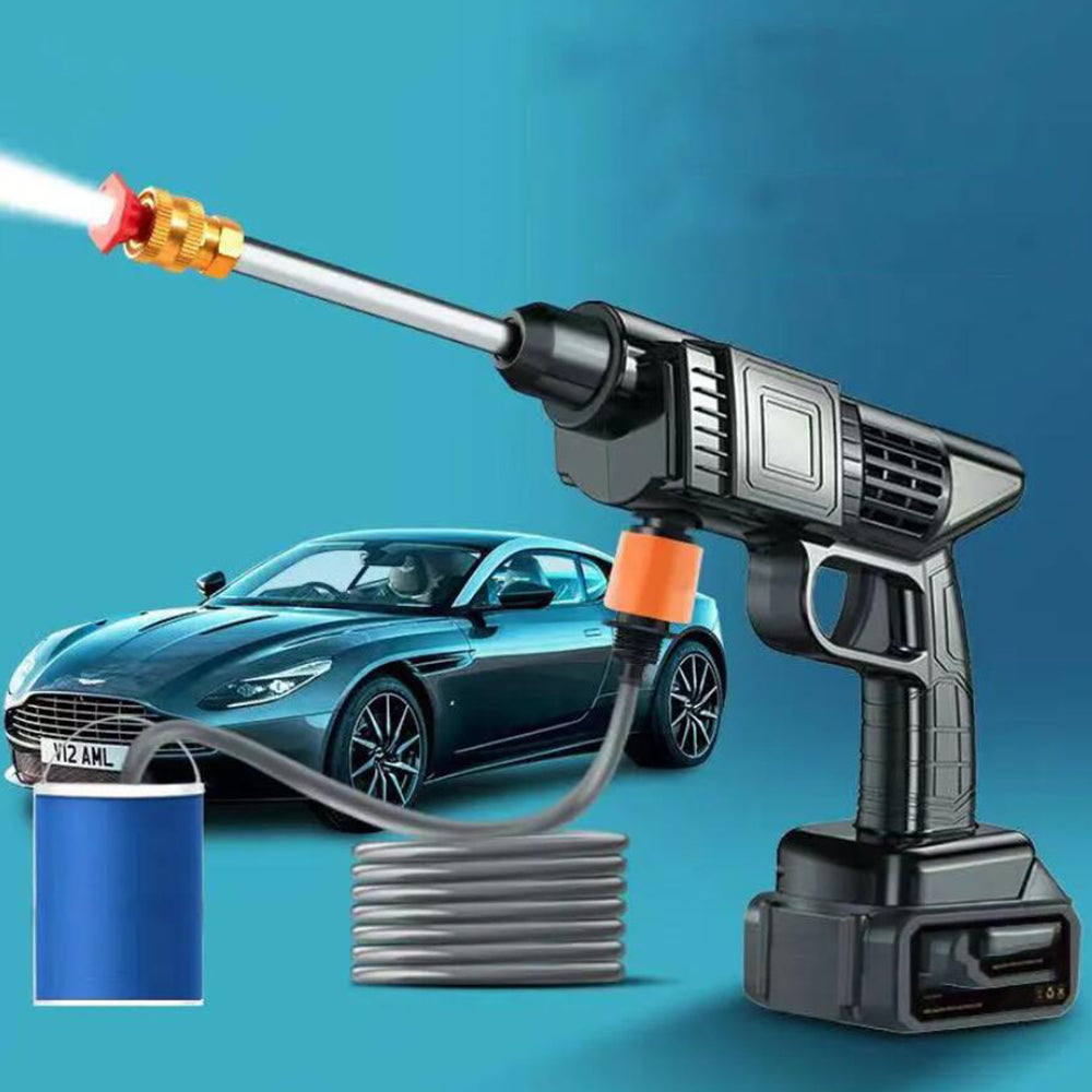 Højtryksrenser transportabel 26 bar/377 PSI – m/batteri 260W inkl. oplader og