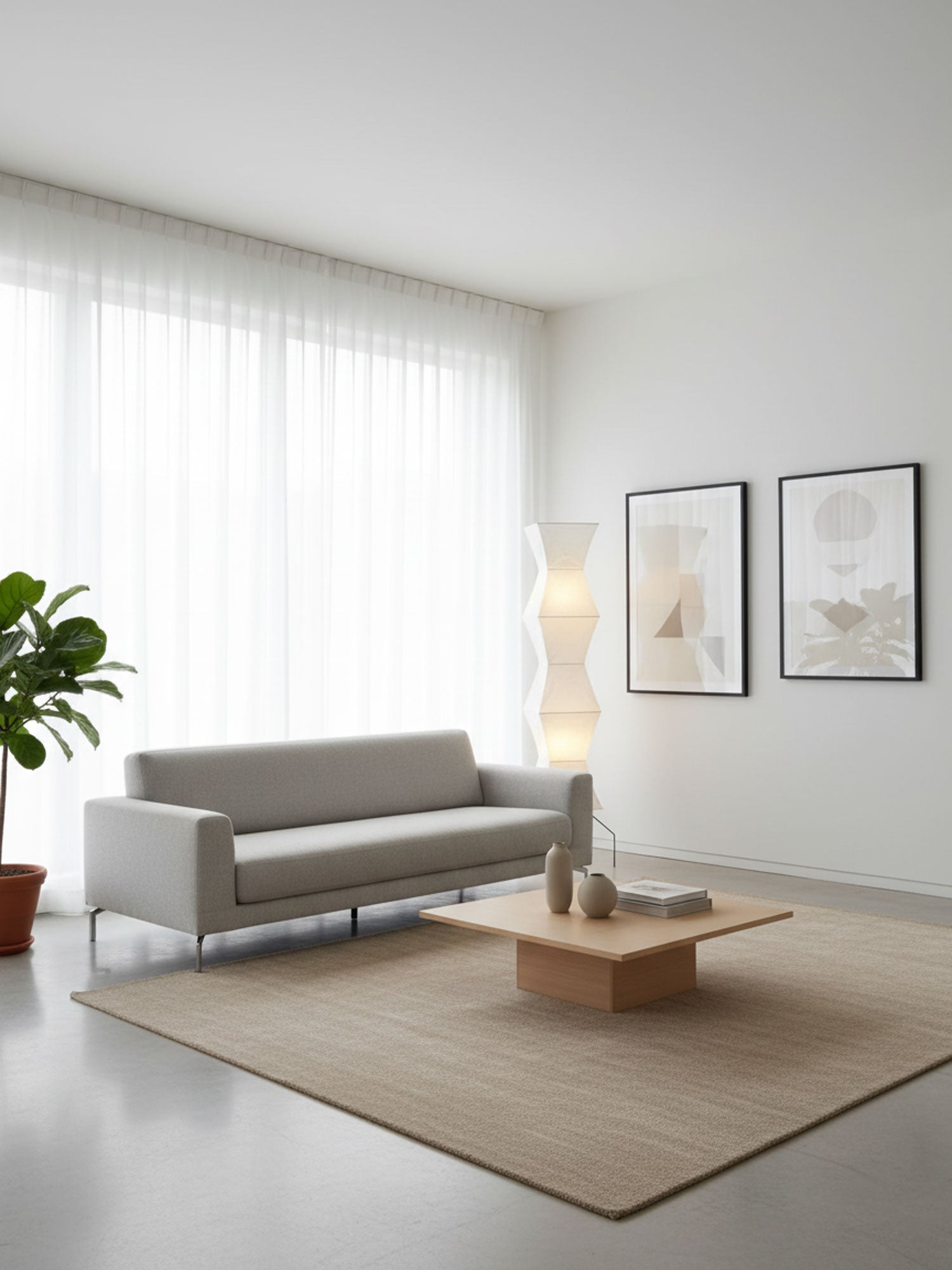 Gemma | Rice Paper Floor Lamp