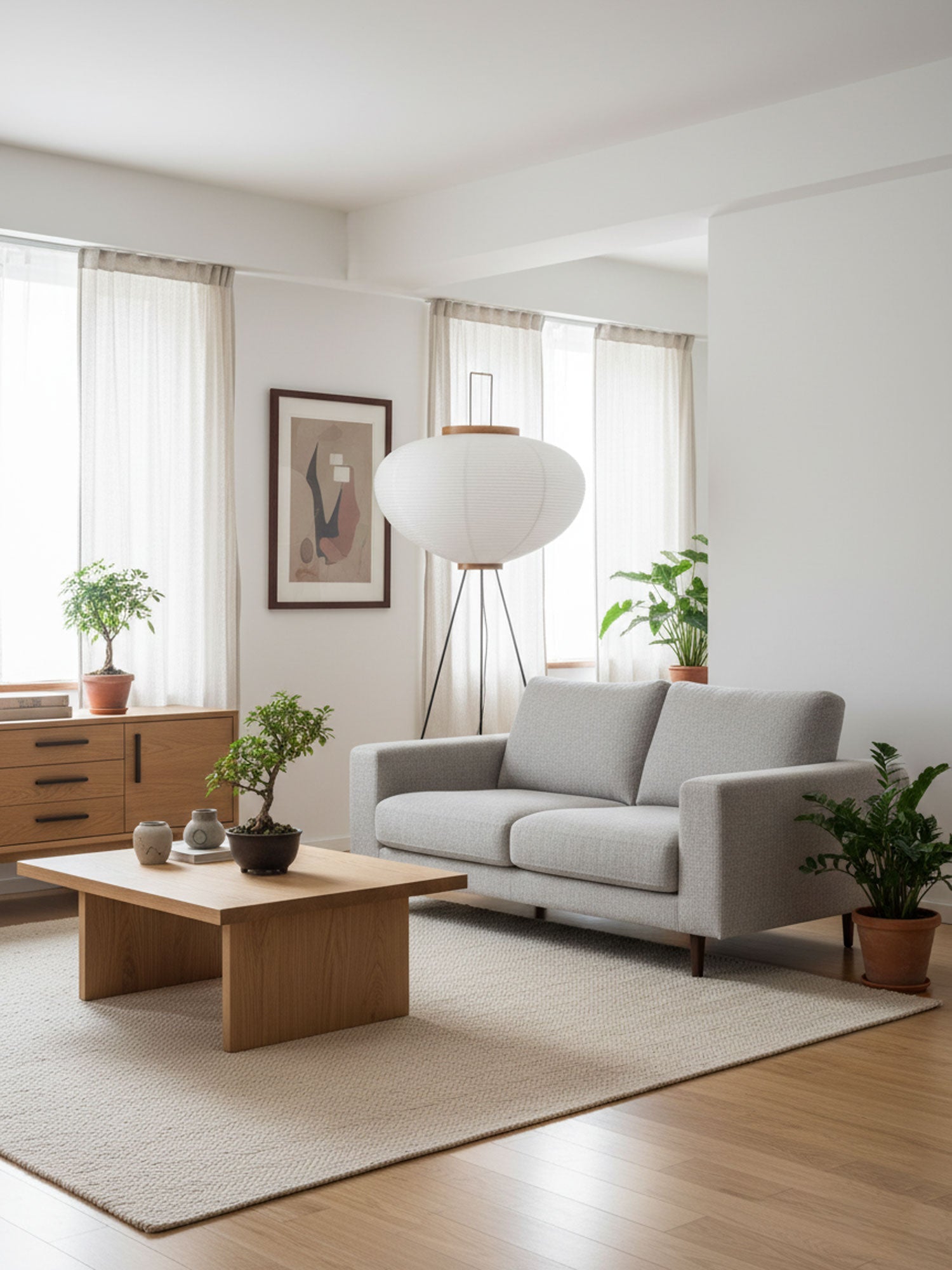 Gemma | Rice Paper Floor Lamp