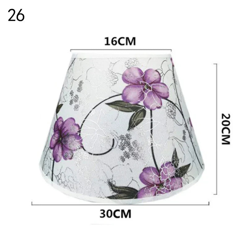 DecoCharm | Nostalgisk Lampeskærm i Stof &