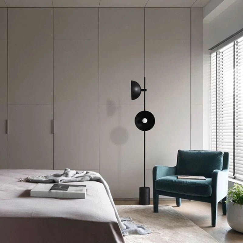 Moderne designlampe | Torlania gulvmodel i minimalistisk stil | Slankt, stilfuldt blikfang | Nem installation | Høj kvalitet | Egnet til stuer,