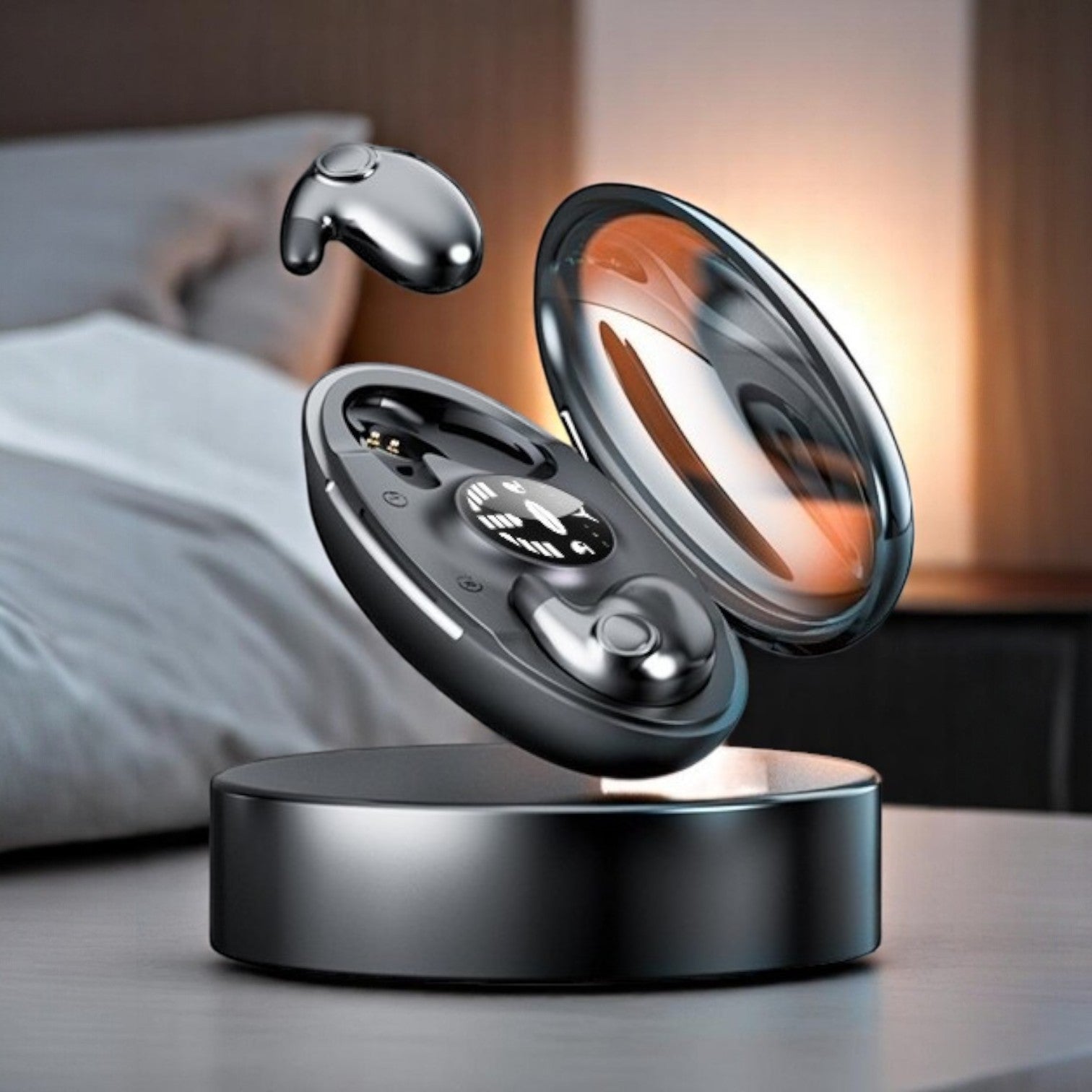 SnoozePods | Trådløse Mini-Sov Høretelefoner med Støjreduktion & Lang