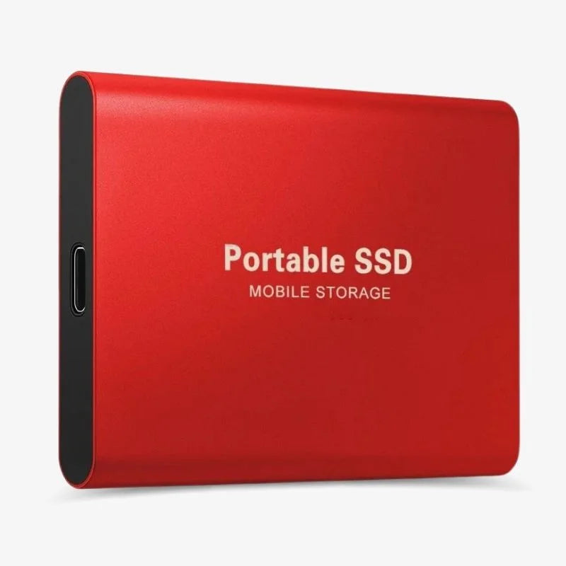 Ultrahurtig Bærbar SSD | Flere Størrelsesmuligheder | Plug-and-Play USB 3.1 | Drag-and-Drop Funktion | Beskyt Minder og Dokumenter | Transportabel