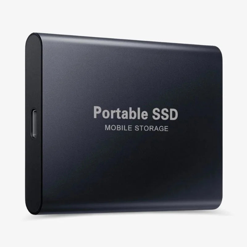 Ultrahurtig Bærbar SSD | Flere Størrelsesmuligheder | Plug-and-Play USB 3.1 | Drag-and-Drop Funktion | Beskyt Minder og Dokumenter | Transportabel