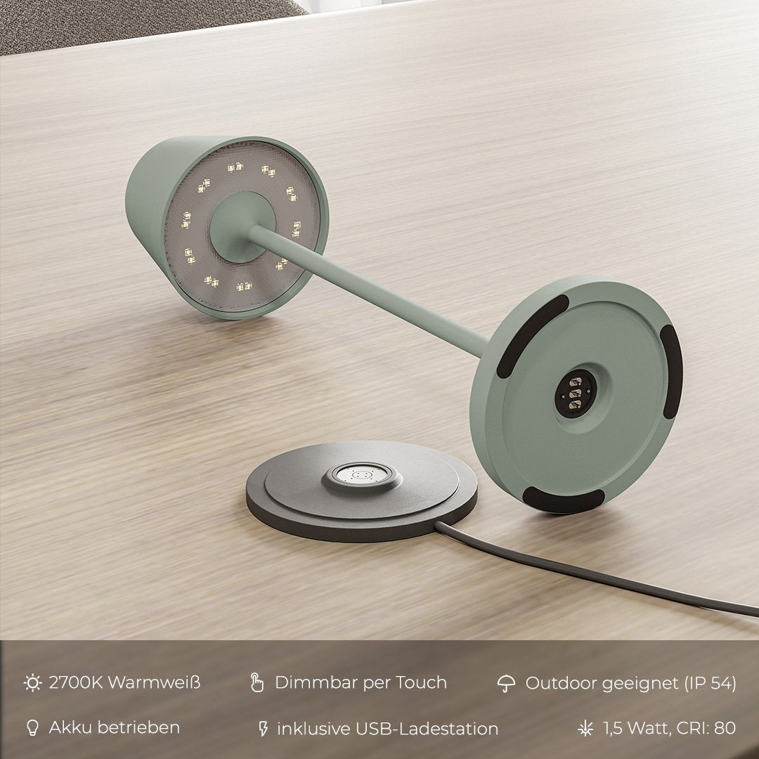 NOVA | LED | Smuk slank lampe til skrivebordet | Moderne design | Holdbar