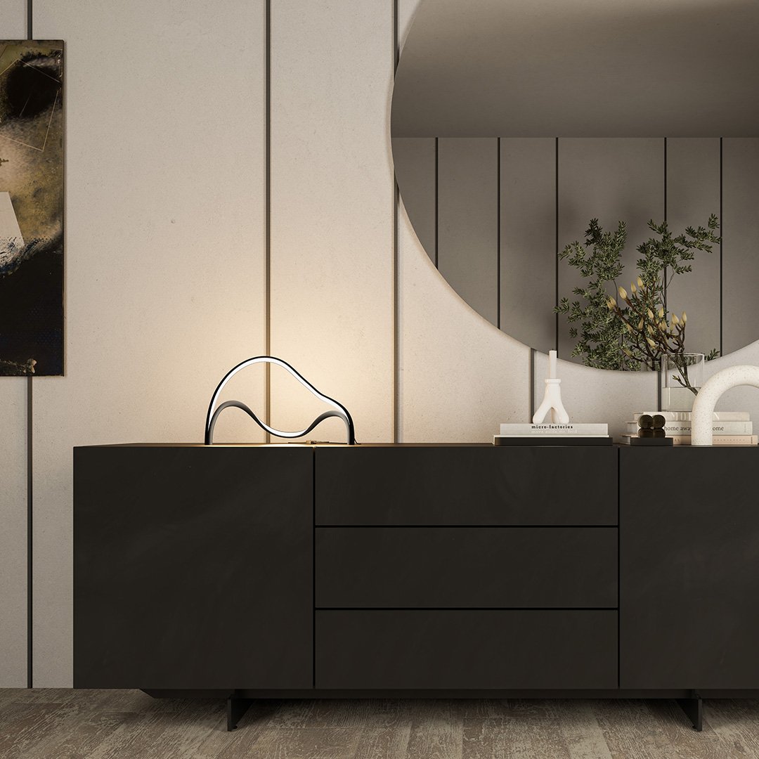 CLIO | Elegant og Kompakt Belysning | Luksuriøse Materialer og Finish | Ideel til Sengeborde og