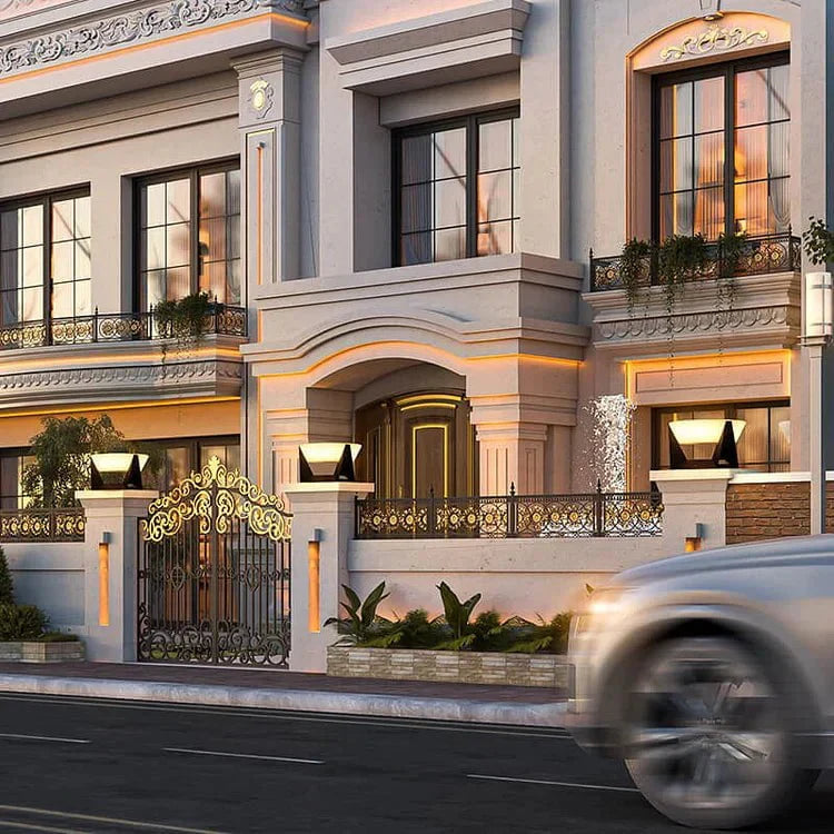 Udendørs Solcellelampe | Vejrbestandig | Selvlader | Atmosfærisk Belysning | Nemt at Installere | Trådløs | Forskøn