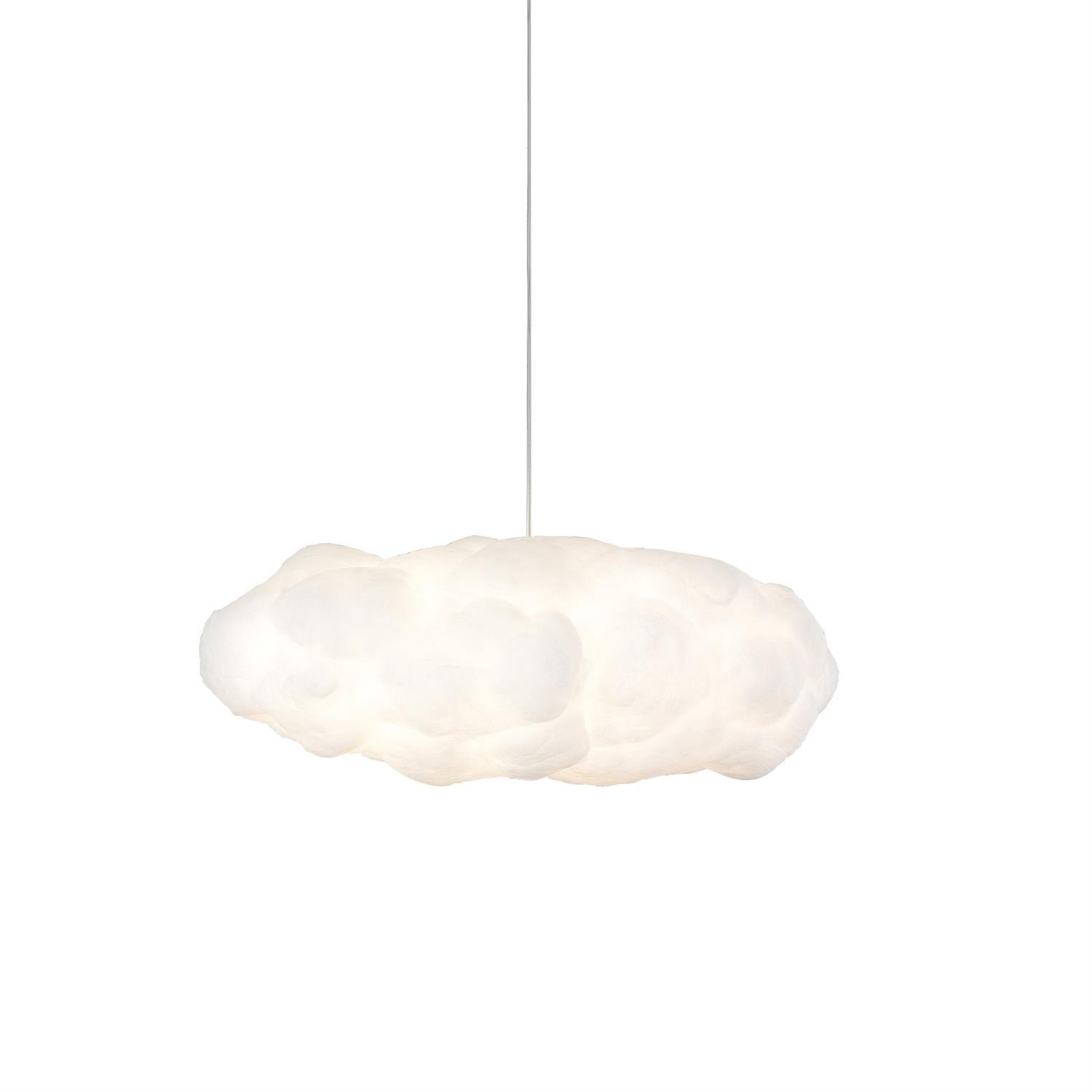 Cloudy Pendel Lampe | Moderne LED Design | Blødt Diffust Lys | Minimalistisk Indretning | UL CE SAA Certificeret | Fastmonteret | Jern Metal Bomuld
