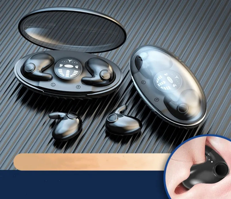 SnoozePods | Trådløse Mini-Sov Høretelefoner med Støjreduktion & Lang