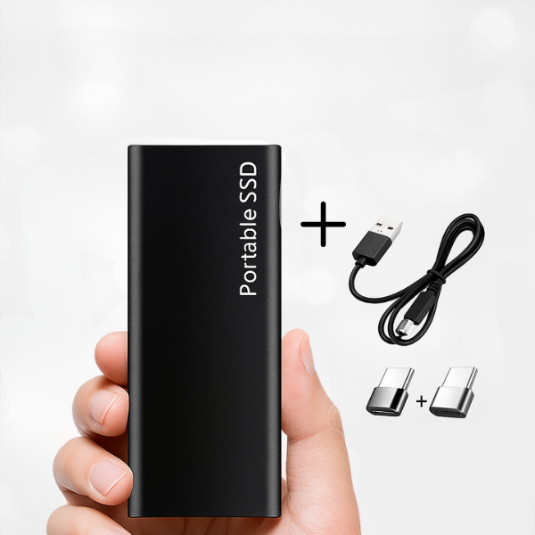 DriveBox | Kompakt 4 TB USB-C Lager til Arbejde &