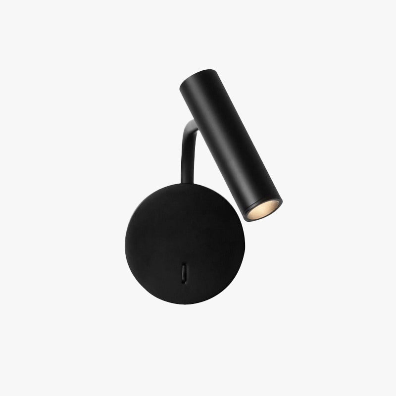 Orr LED Væglampe | Moderne Design | Sort/Hvid/Guld | Stue & Soveværelse | Metal & Akryl | IP20