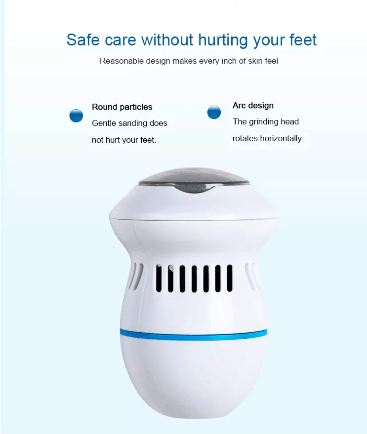 Elektrisk pedicure fod fil - Genopladelig via