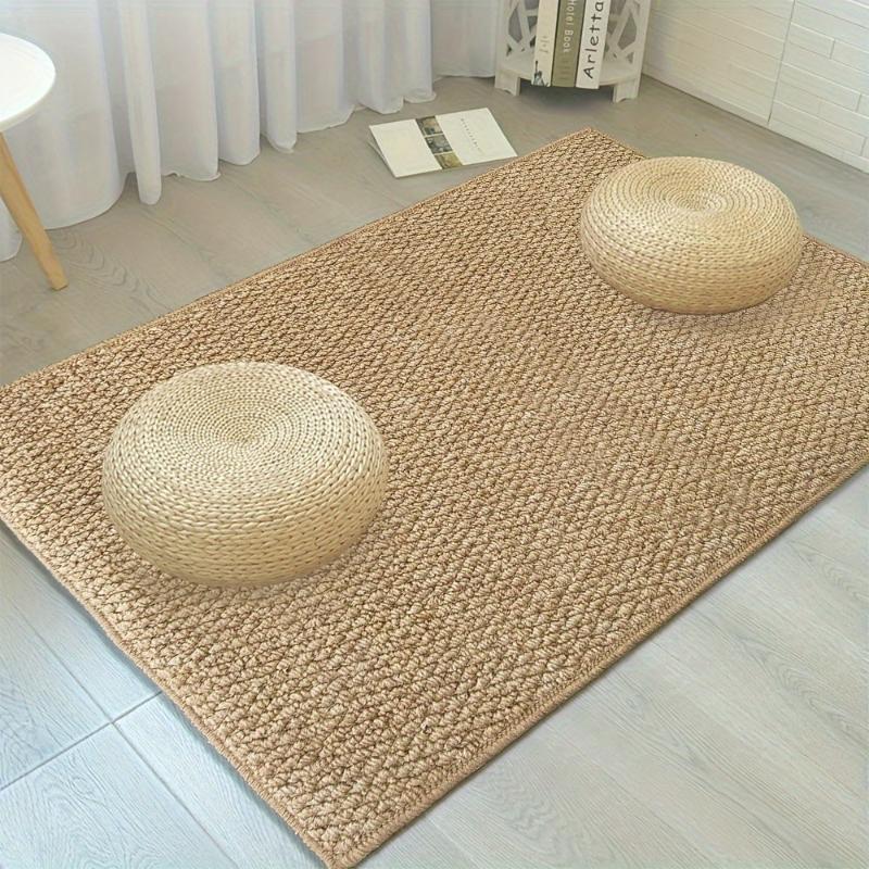 EcoWeave dørmåtte | Naturlig stil jute-look | Slidstærk polypropylen | Maskinvaskbar | Perfekt til