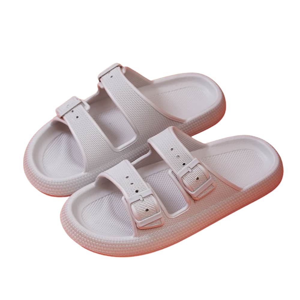 Slippers / Tøfler m/Spænde - Bløde & Skridsikre i flere flotte farver (kendt som Happy