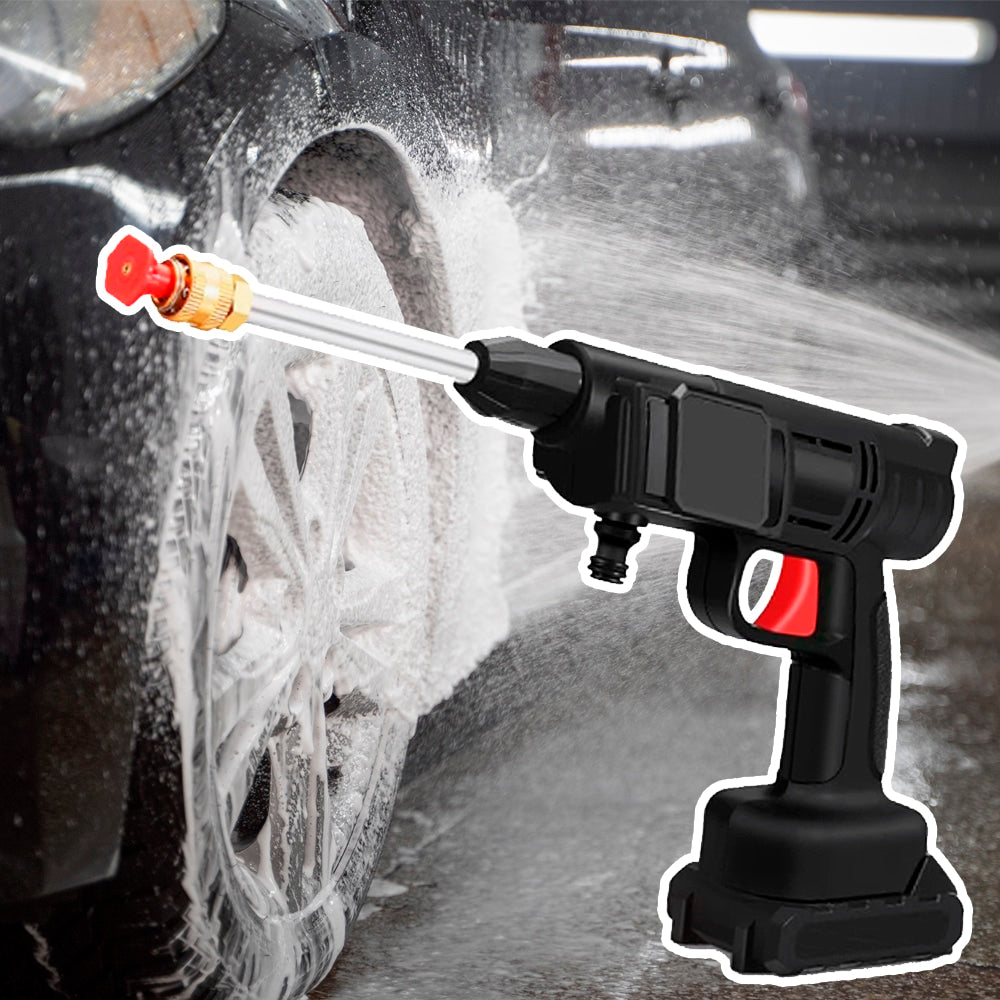 Højtryksrenser transportabel - 24 bar m/batteri inkl. oplader og fin