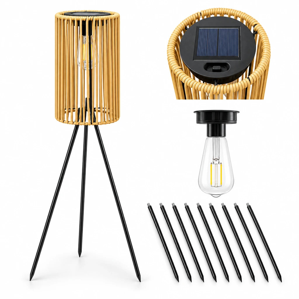 Anita | Rattan Floor Lamp