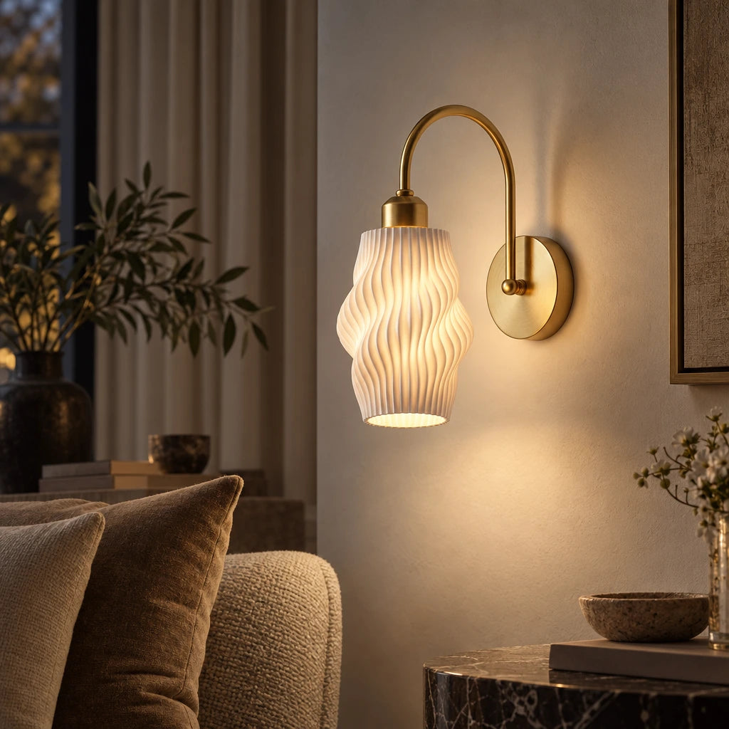 Demi | Gold Wall Light