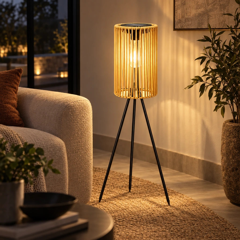 Anita | Rattan Floor Lamp