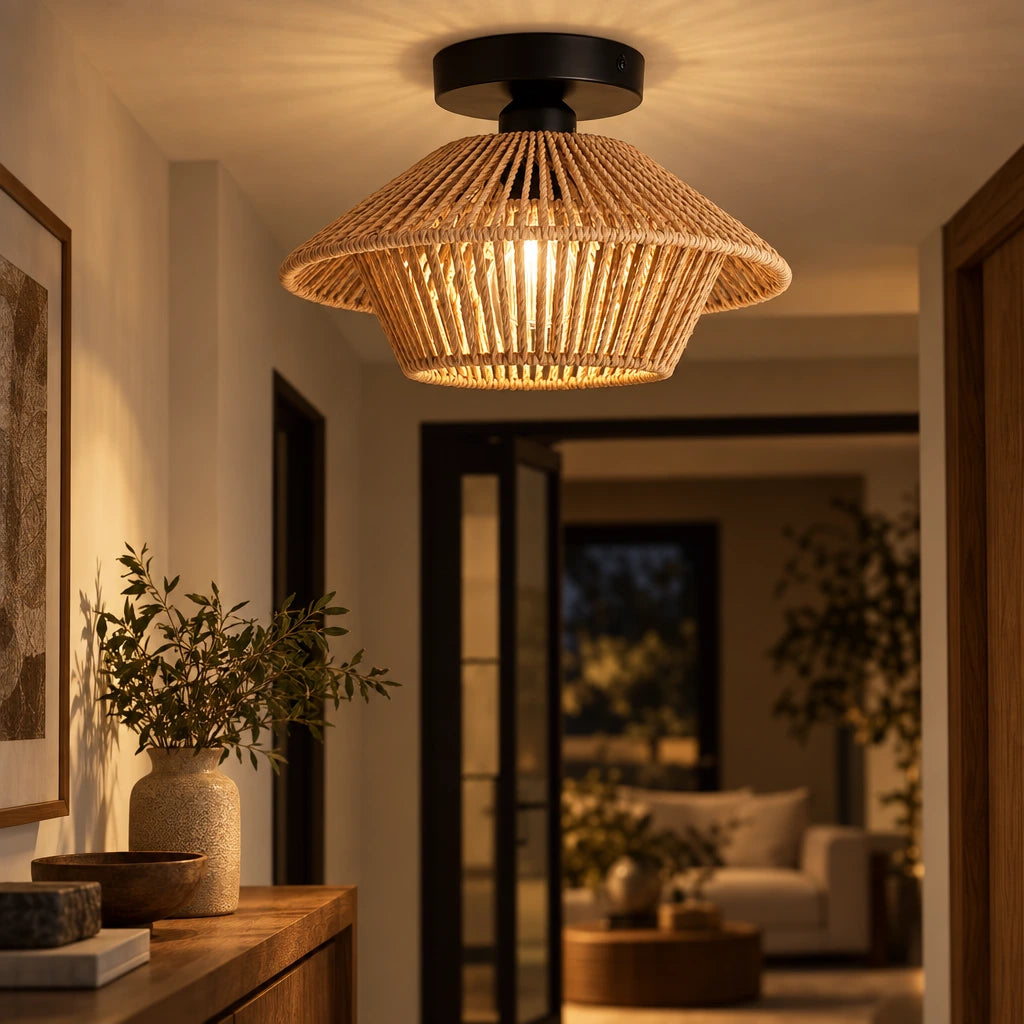 Eulalia | Rattan Pendant