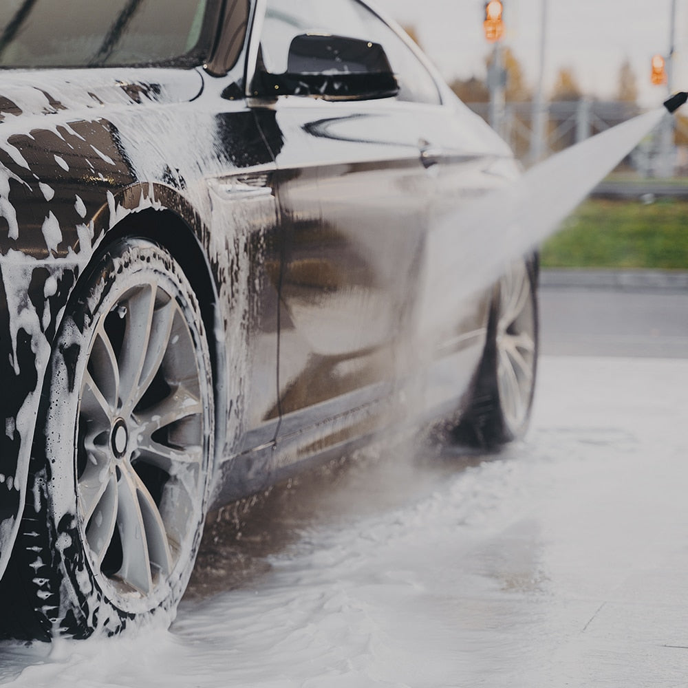 Højtryksrenser transportabel - 24 bar m/batteri inkl. oplader og fin