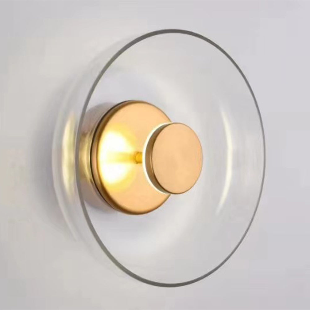 Glas Væglampe med Justerbar Arm | Elegant Fransk-Inspireret Design | Hvid Finish | Soveværelse & Stue | Guld & Hvid Farve | Jern + Akryl Materiale