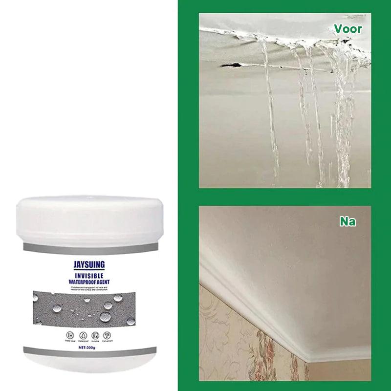 TransWax™ Vandbaseret Gummipasta | Transparent Coating | Langvarig Vandtæt Beskyttelse til Fliser, Mursten, Beton, Træ, Metal og PVC | Forsegler