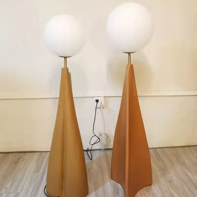 Carins Design LED Lampe | Rød/Brun Metal og Keramik | Stue og Spisestue | Moderne Stil | 5 Lys G9 | Inkluderet Lyskilde | IP20 | Indendørs