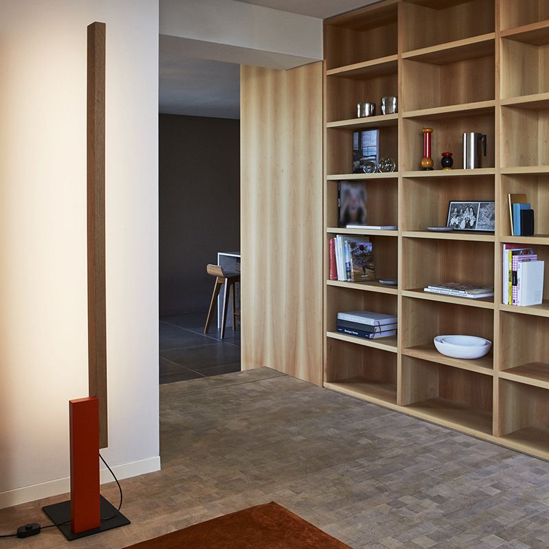 Moderne | Melistia | Minimalistisk Gulvlampe | Slankt Design | Atmosfærisk Belysning | Holdbar Konstruktion | Let