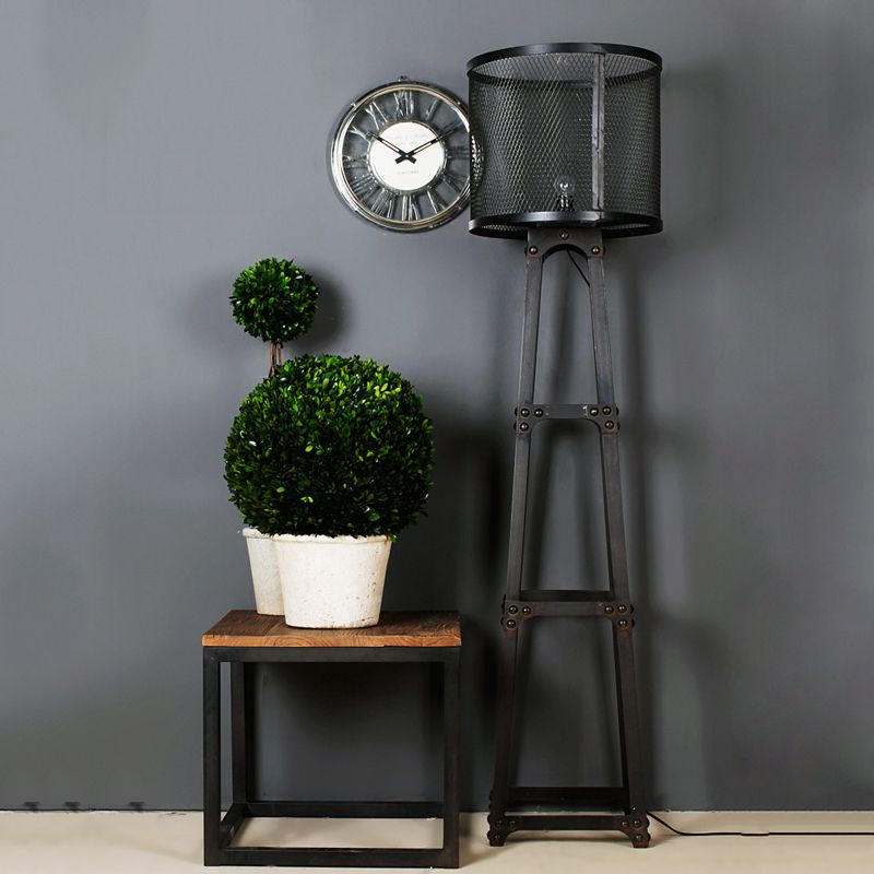 Felanria | Industriel Standermodellampe | Moderne Design | Stabil Konstruktion | Åben Lysfordeling | Nem Installation | Stue- og Spisestuebelysning