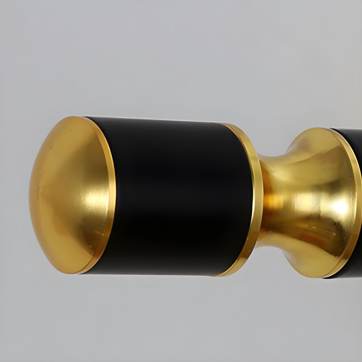 LED lamper til badeværelse | Moderne sort vægmonteret belysning | Inklusiv LED | Jern og akryl | Kablet energikilde | Enkel installation | 110-120V