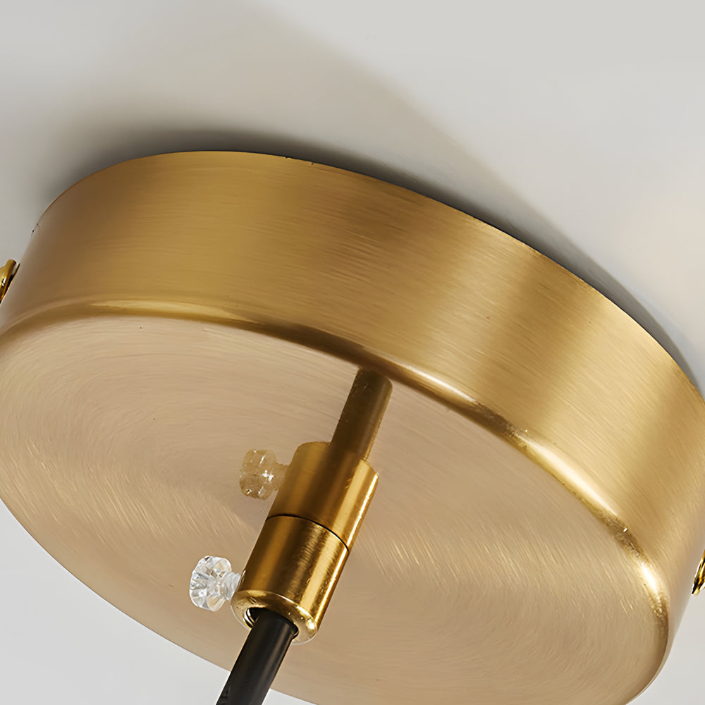 Rund Træpendel | Japansk Inspireret Design | Justerbar 100 cm Ledning | 24W LED | Dæmpbar i Tre Trin | Neutral Hvid, Varm Hvid | Egnede Rum: