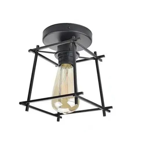 Stilfuld loftsbelysning | Moderne design | LED lyskilde | Jern/skifer materiale | Perfekt til stue eller soveværelse | Spænding 220V-240V | Tidløs