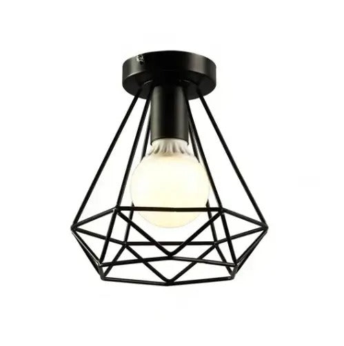 Nordisk design | Stilfuld LED-loftslampe | Jern og skifer | 220V/240V | CE-certificeret | Moderne og klassisk