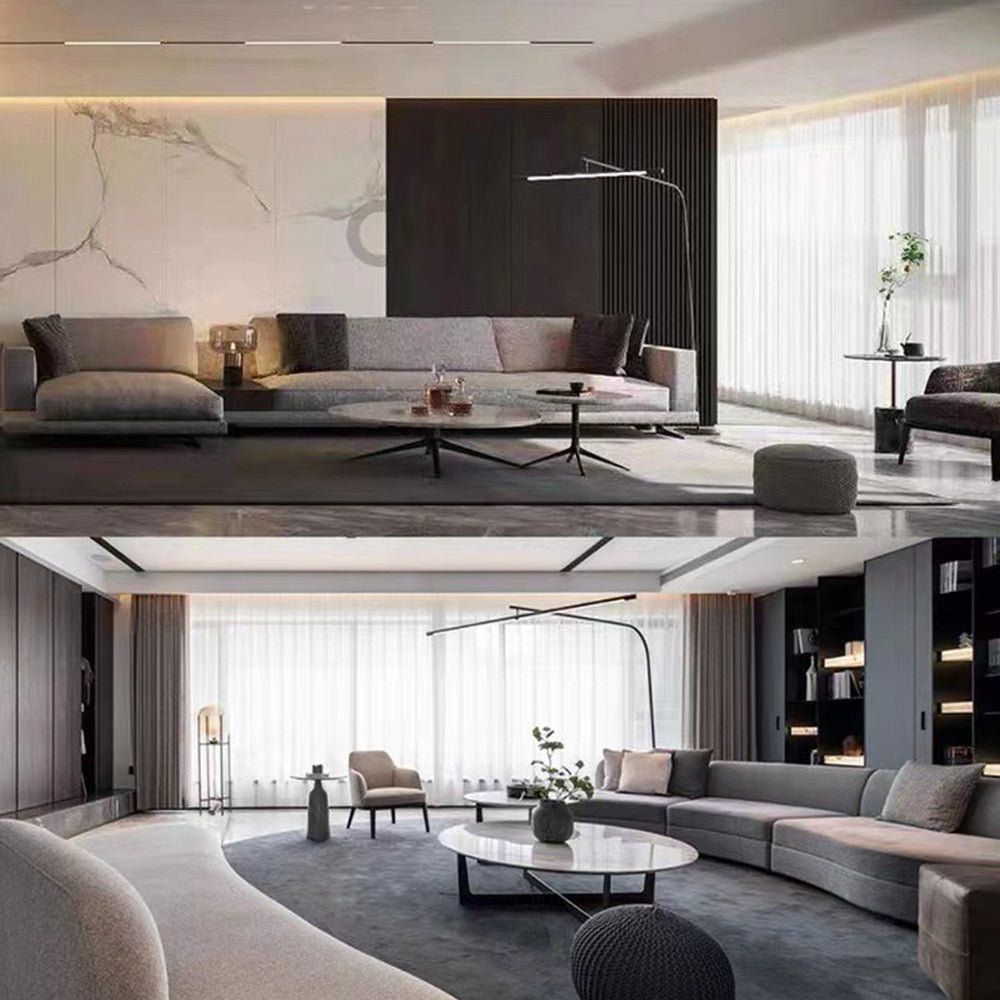 Shiena | Buelampe i moderne design | Justerbar belysning til stue | Minimalistisk indretning | Slank og elegant form | Holdbar konstruktion | Perfekt