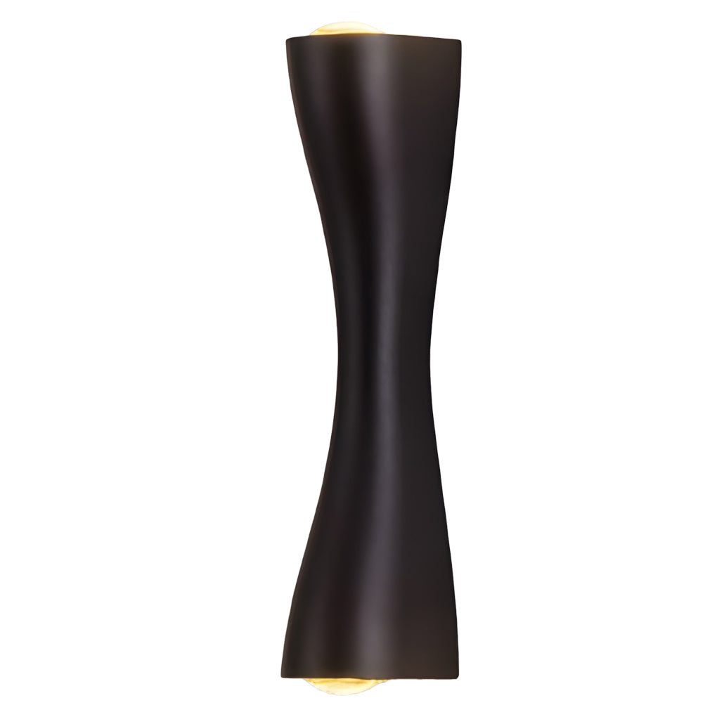 LumiBriljant LED-væglampe | Moderne metalfinish | Dobbelt lysretning | Elegant design | Energieffektiv | Mål 15x10x5 cm | Elektrolytisk metal