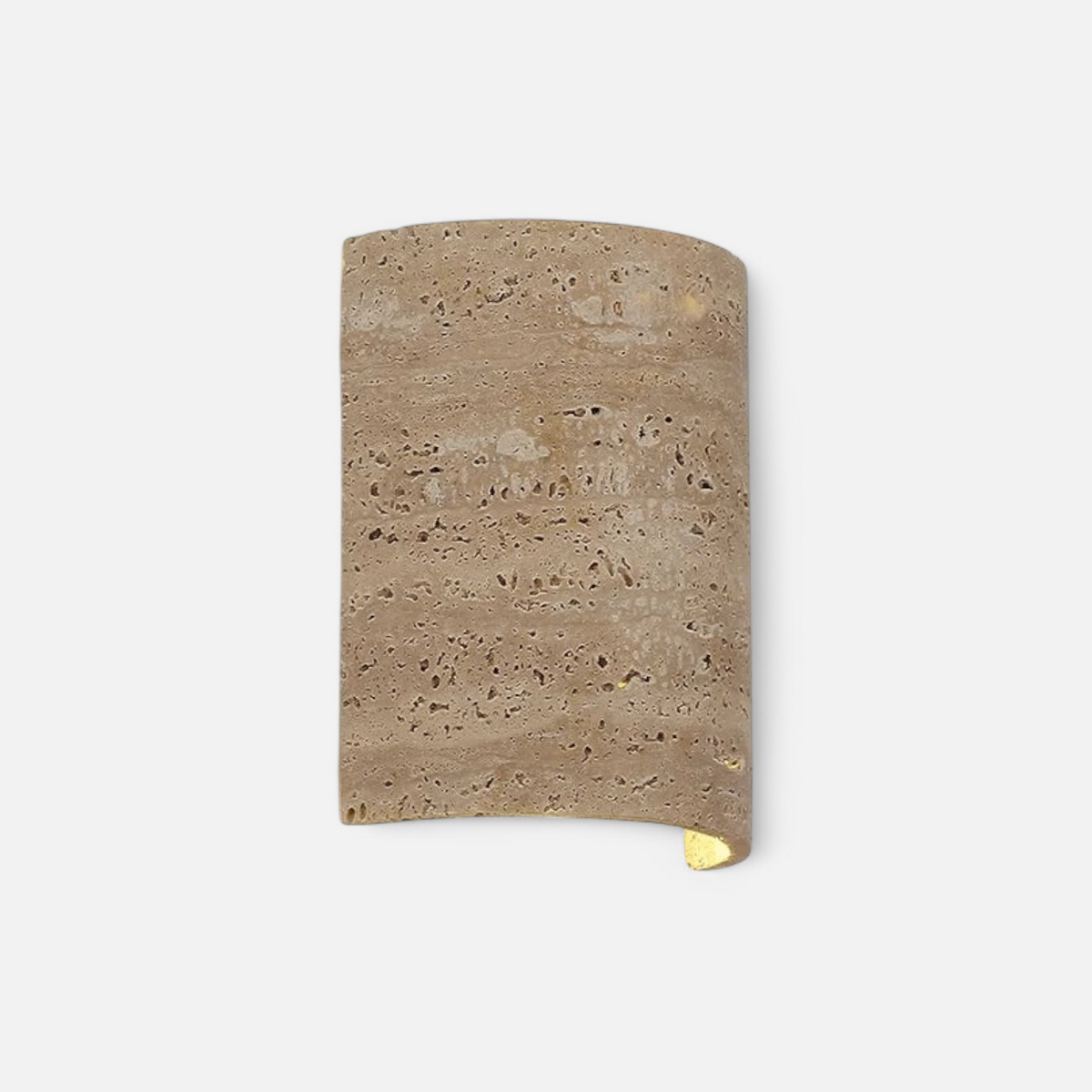 Cressida | Travertine Wall Lamp