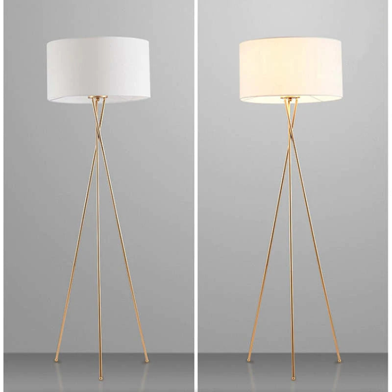 Noravenia | Moderne gulvlampe | Minimalistisk design | Stativfod | Atmosfærisk belysning | Elegant finish | Let installationsproces | Stilren til