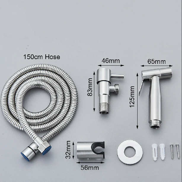 Shinesia | Toilet Bidet Sprayer | Hygiejnisk Rengøring | Komfortabelt og