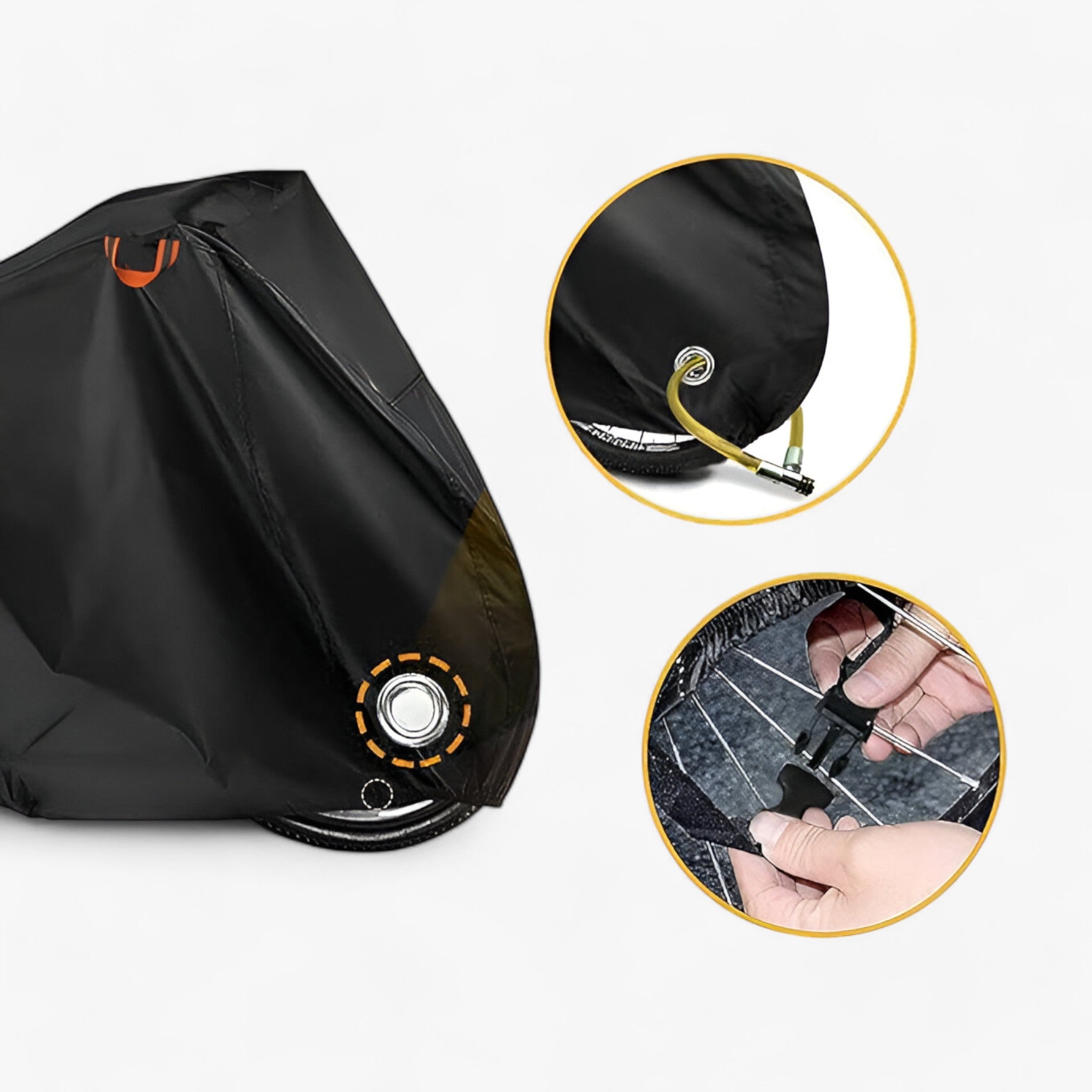 Vandtæt cykelovertræk i 3