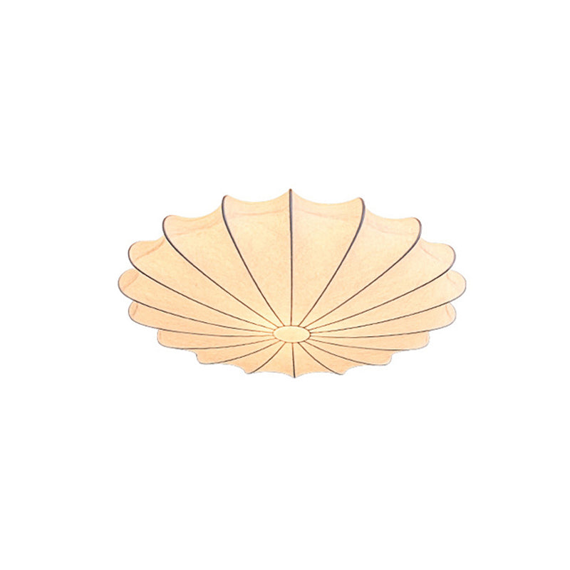 Moderne Stoffindfattet Loftslampe | Hvid | Elegant Slankt Design | Blødt Varmt Lys | Let Installering | Flere Størrelser Tilgængelige | Højde 17,8 cm